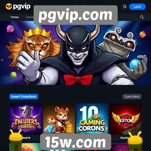 Plataforma pgvip.com oferece jogos variados para diferentes públicos
